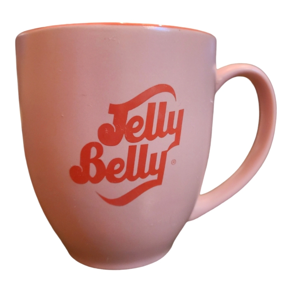 Jelly Belly Mug Pink by M Ware